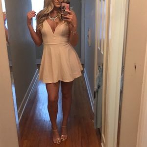 EXPRESS Skater Dress w/ Built In Shorts